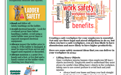 Safety Newsletter – Spring 2023-2024
