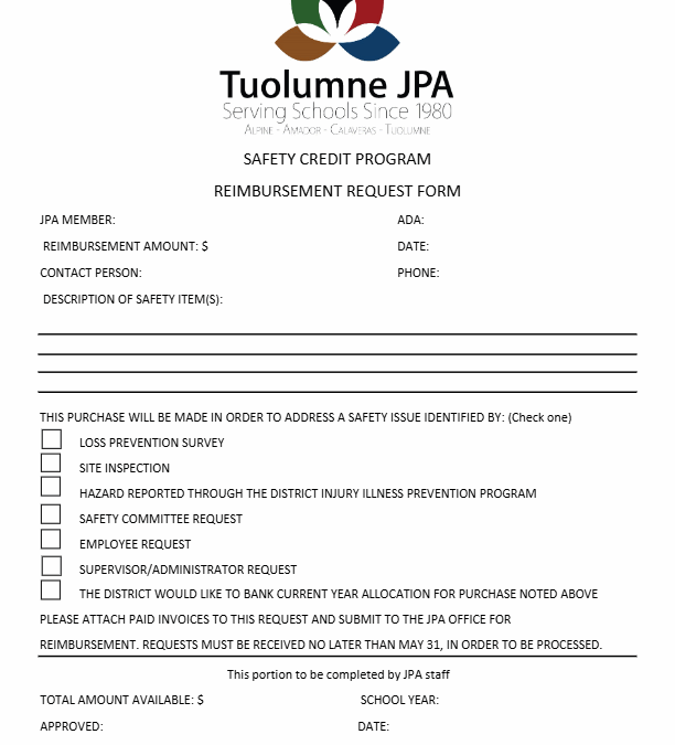 SAFETY CREDIT PROGRAM