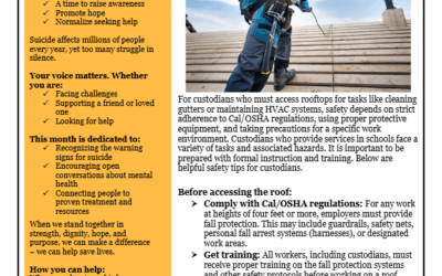 Safety Newsletter – Fall  2025-2026