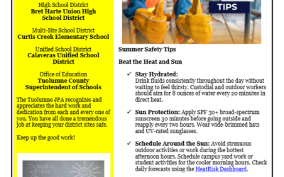 Safety Newsletter – Summer 2025-2026